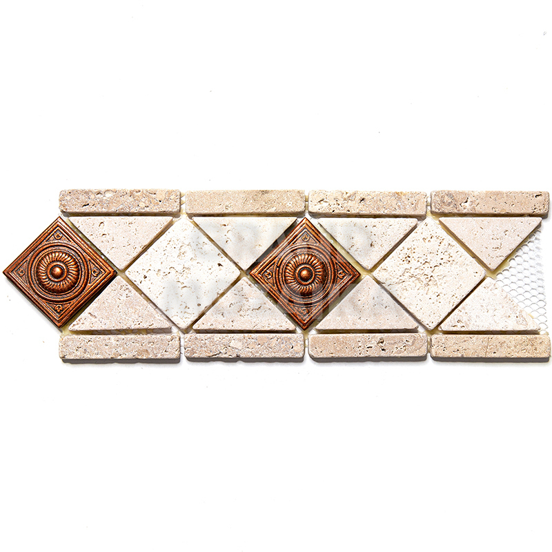 Бордюр мозаичный DS-200-2 серия Бордюры