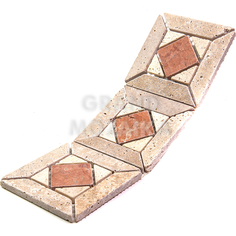 Бордюр мозаичный DS-200-3 (050-MCTC) серия Бордюры