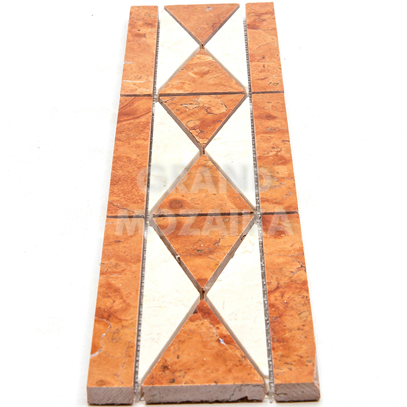 Бордюр мозаичный DS-200-4 (014-MCD) серия Бордюры