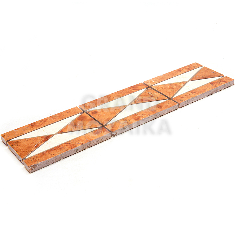 Бордюр мозаичный DS-200-4 (014-MCD) серия Бордюры