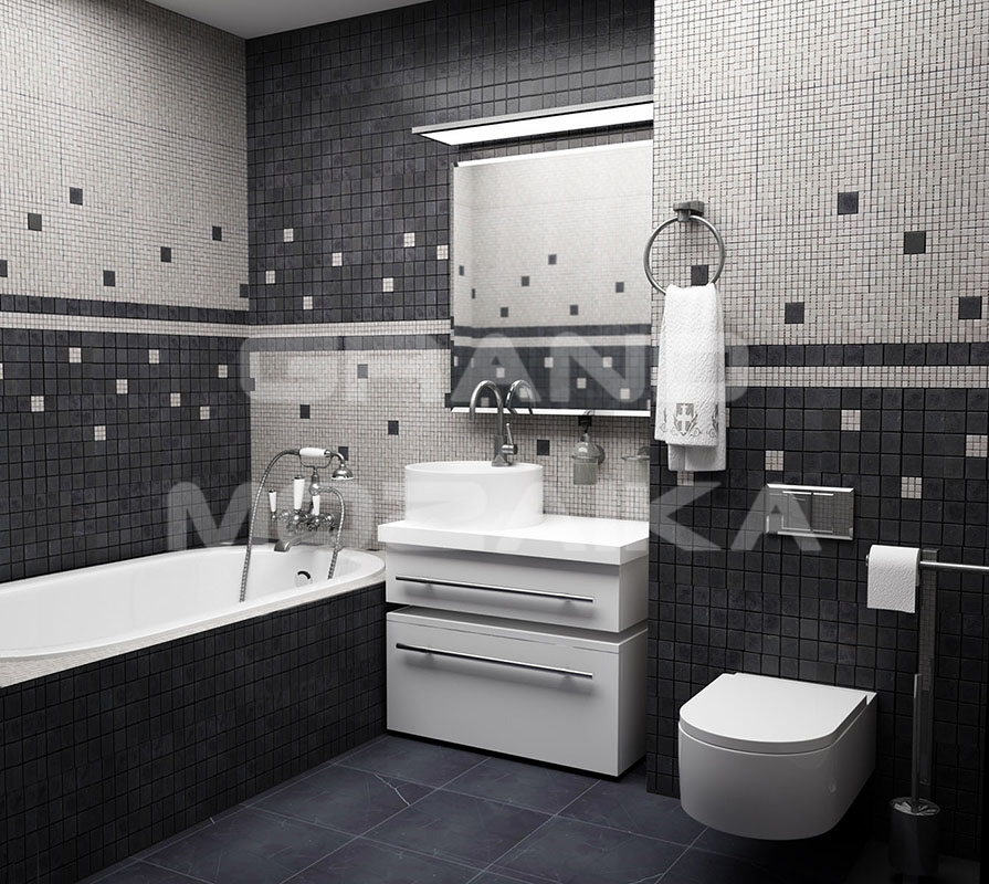 Мозаика M003-15P (MW03-FP) серия Adriatica