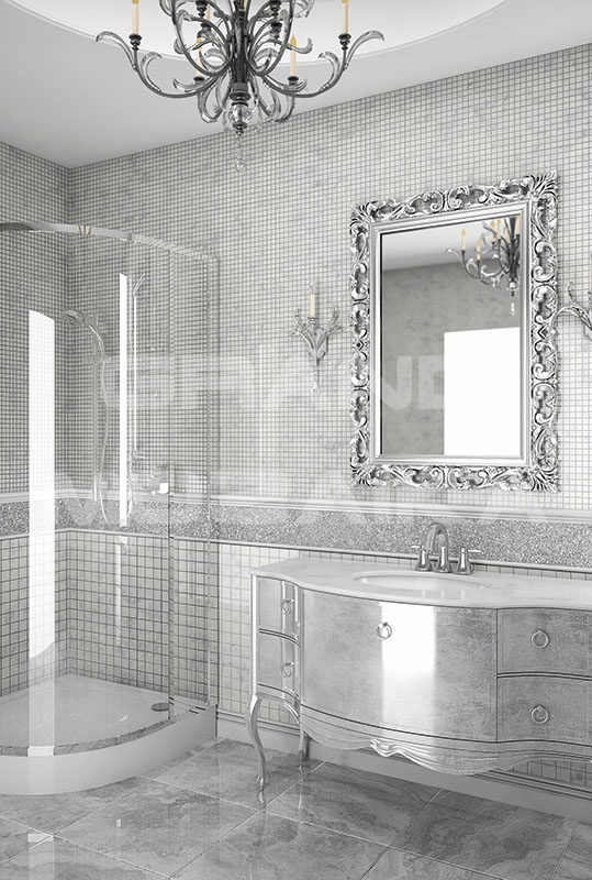 Мозаика M088-48P (Carrara) серия Adriatica