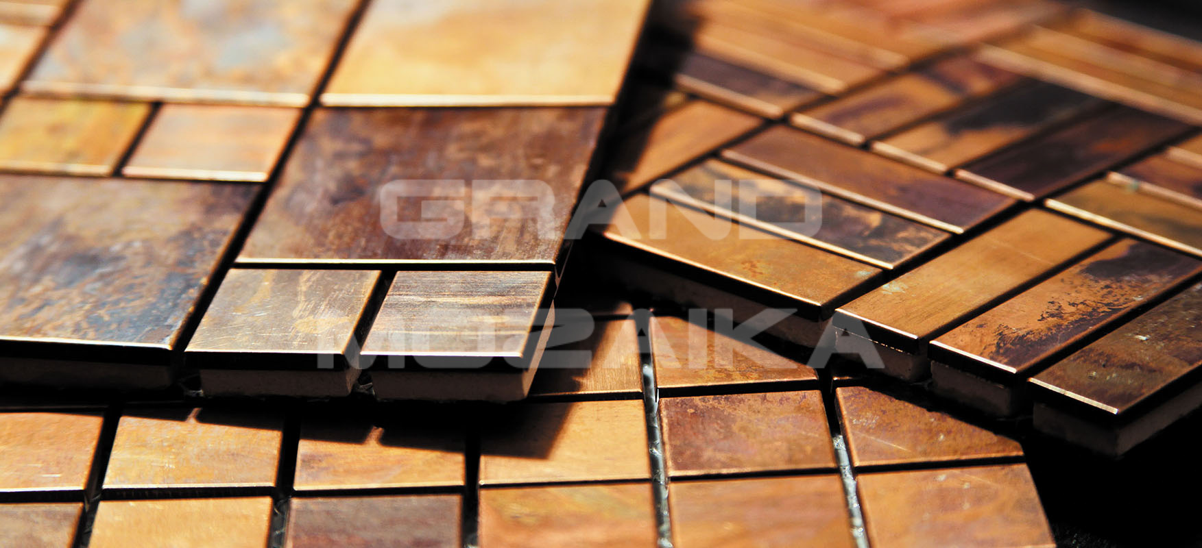 Мозаика MM-03 (GTM-08) серия Metall Mosaic