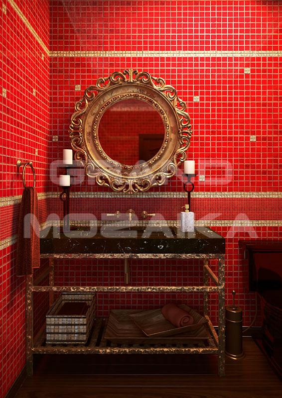 Мозаика MRC (RED)-3 серия Mercury