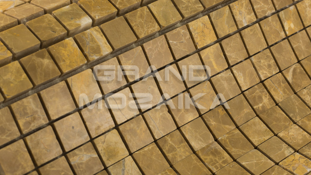 Мозаика АМ-4П (Emperador Light) серия Marble