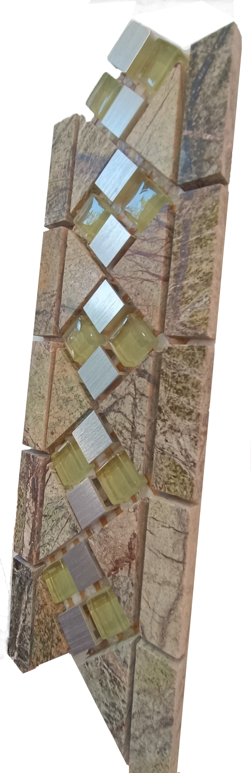 Бордюр мозаичный Forest Green-L3 серия Бордюры Elegant