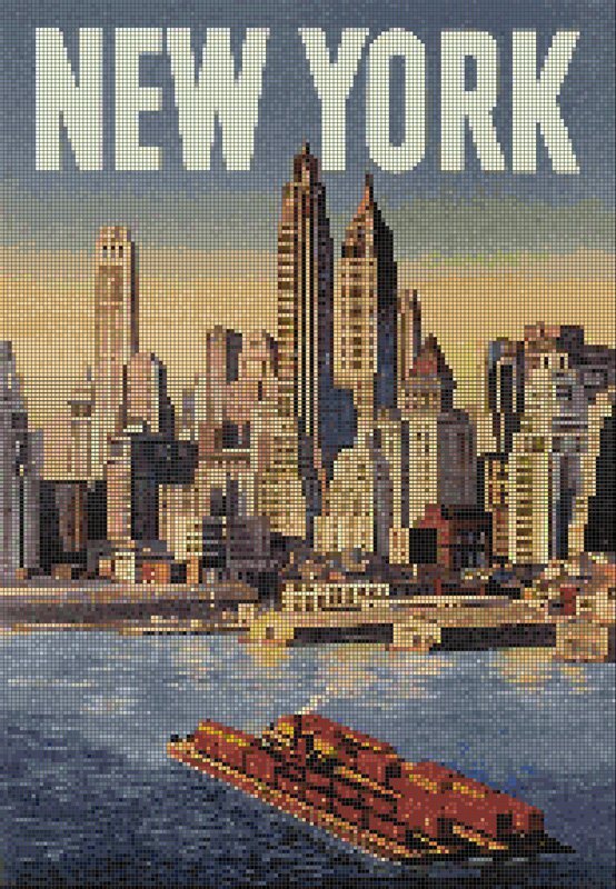 Панно C003 серия Панно Пиксель