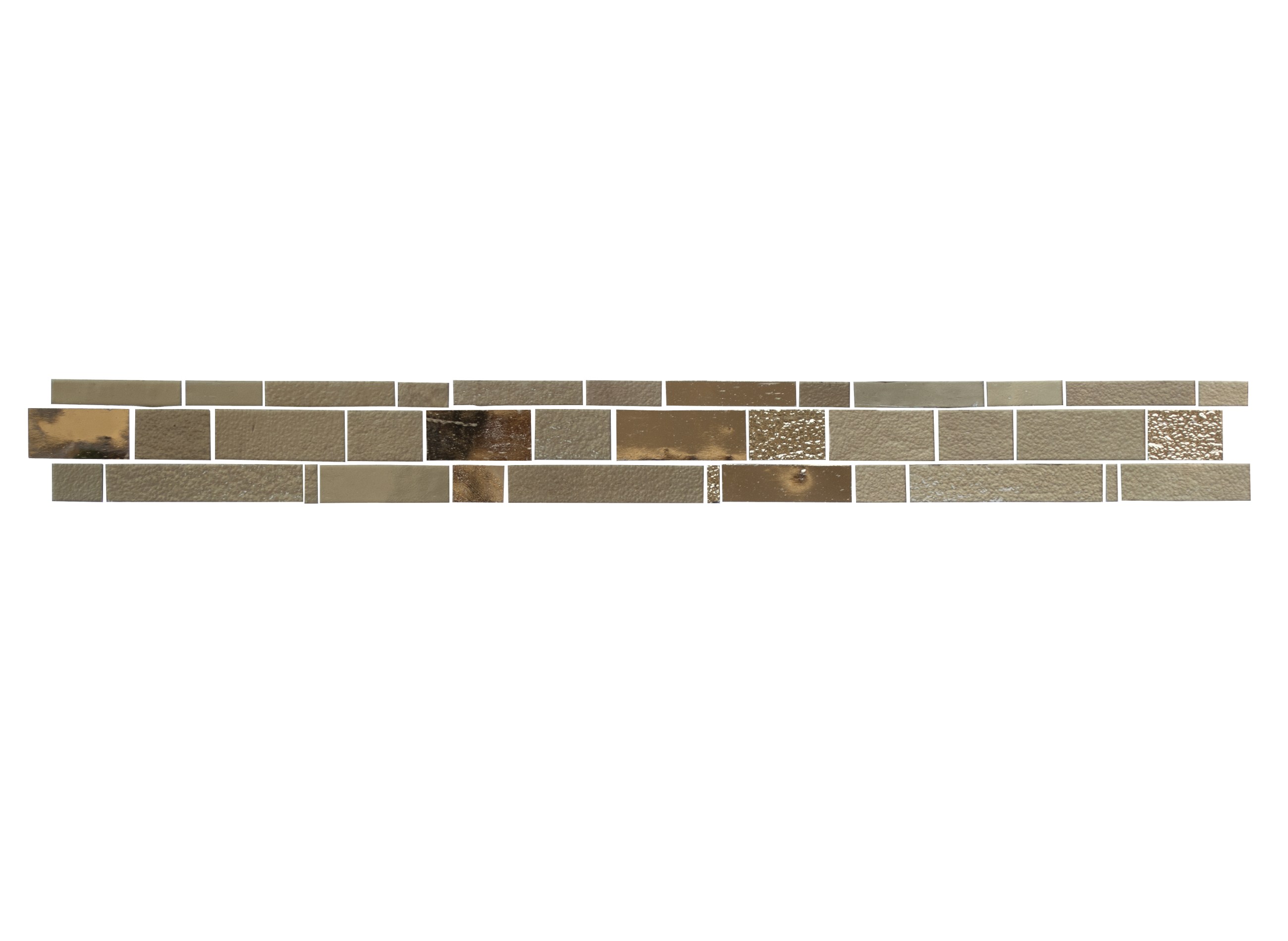 Бордюр мозаичный BRONZITE серия Бордюры Metropolis