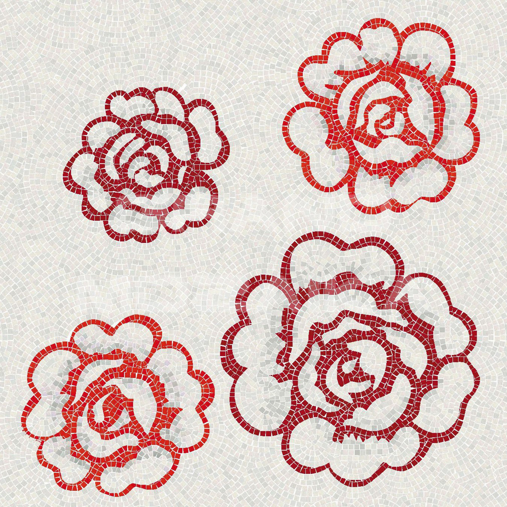 Панно rose di paest um f серия Artistic Mosaic