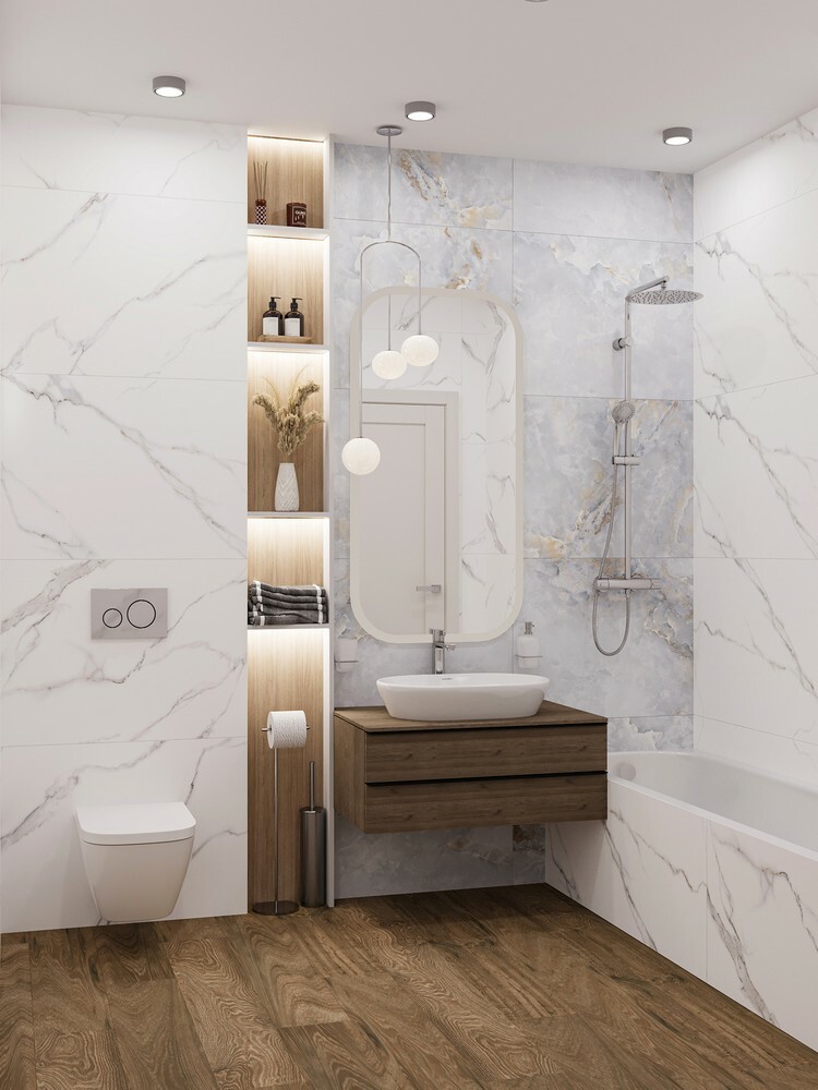 Плитка Statuario Carvino 60x120 Matt серия Velvet-S