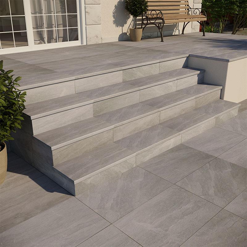 Ступени Adrenaline Silver 67,5х33х3,5 фронтальная серия Adrenaline