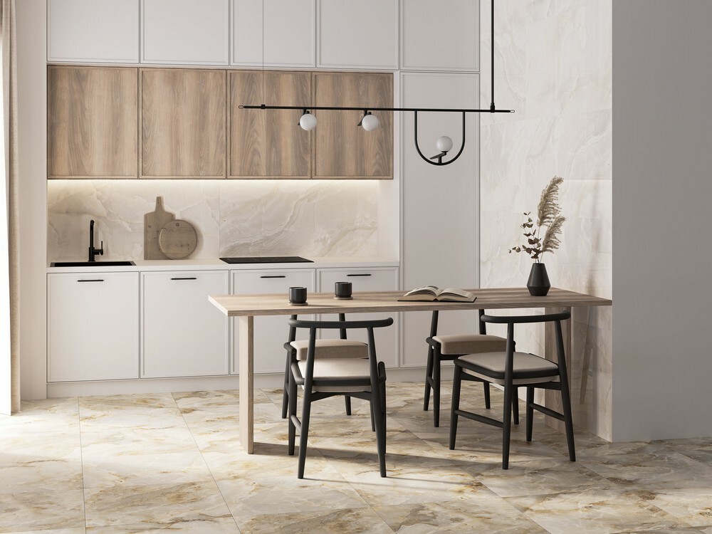 Плитка Afyon Light 60x120 Polished серия Palacio