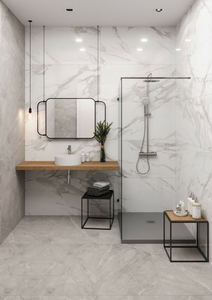 Плитка Armani Silver 60x120 Matt серия Silk