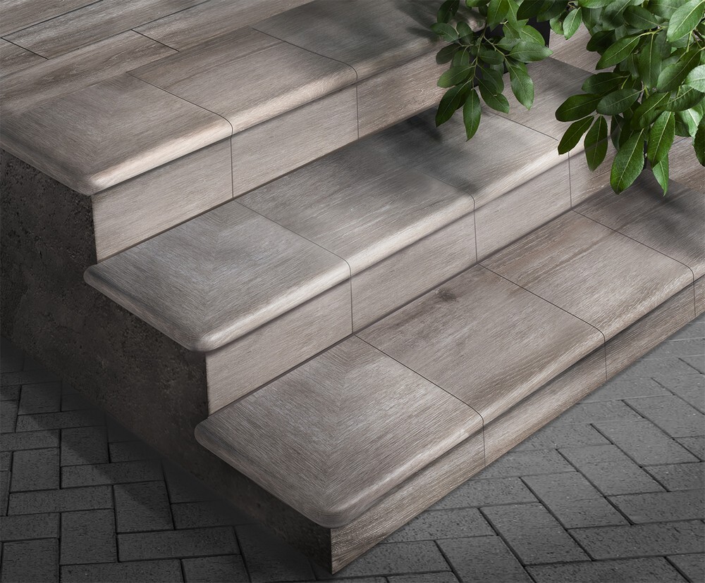 Ступени CARTABON FOREST ARGENT Ступень угловая 33x33x4 серия Forest Argent