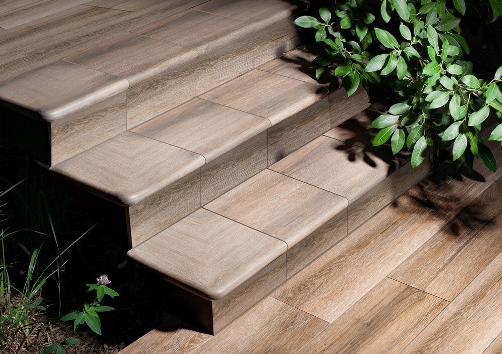 Ступени PELDANO FOREST MOKA Фронтальная ступень 33x33x4 серия Forest Moka