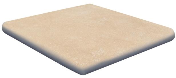 Ступени CARTABON STONE OCRE Ступень угловая 33х33х4 серия Stone V