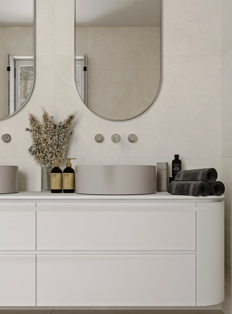 Плитка Concreto Blanco 60x120 Matt серия Concreto