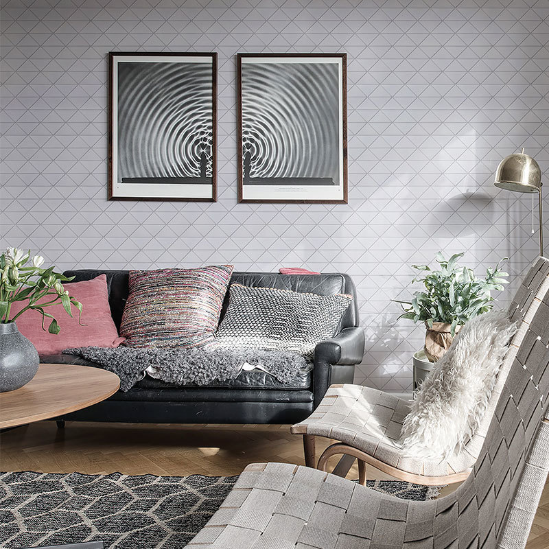 Мозаика Triangolo White Zip Glossy (CZG241B-B) серия Homework