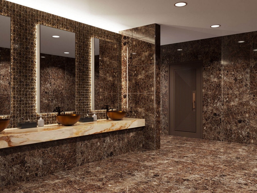 Плитка Imperador Black 60x60 High Gloss серия Oasis