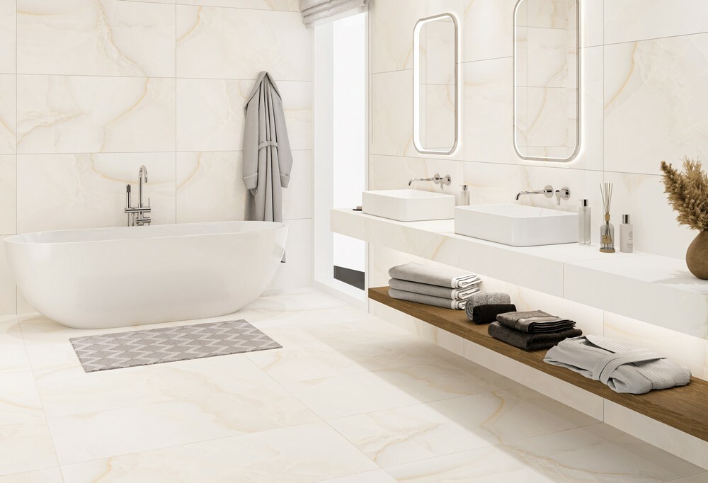 Плитка Moon Onyx 60x120 Satin серия Luna Rossa