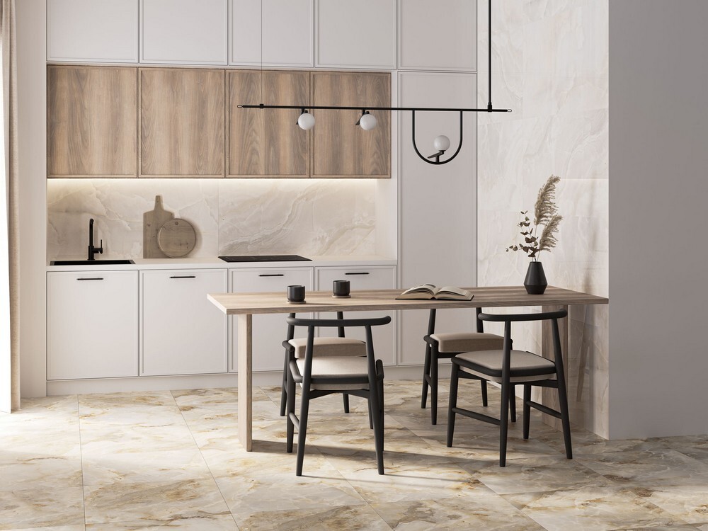 Плитка Nestle Beige 60х60 Matt серия Silk