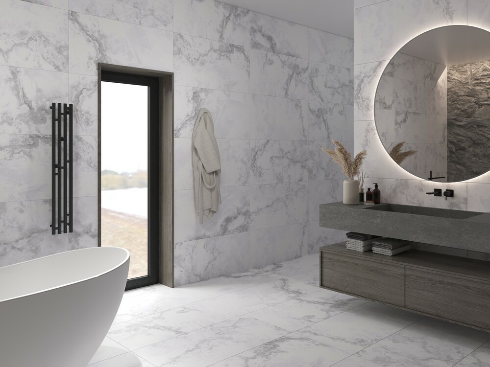 Плитка Onyx Silver Satin 60x120 серия Luna Rossa