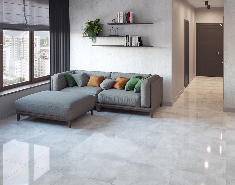 Плитка Portland Bianco 60x60 Polished серия Oasis