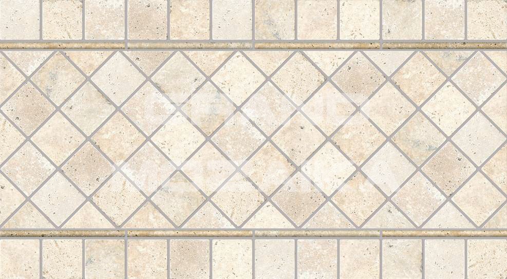 Плитка Плитка PROVANCE 10X10, незаполненный травертин серия Provance Rustic