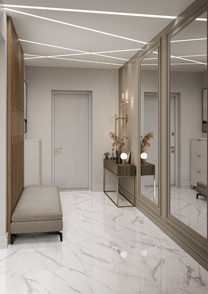 Плитка Statuario Jupiter 60x60 Polished серия Oasis