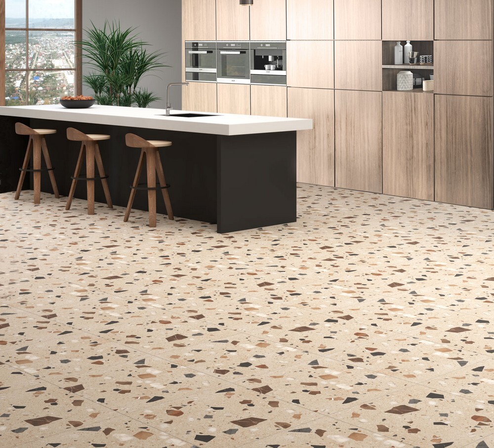 Плитка Terra Beige 60x60 Matt серия Silk