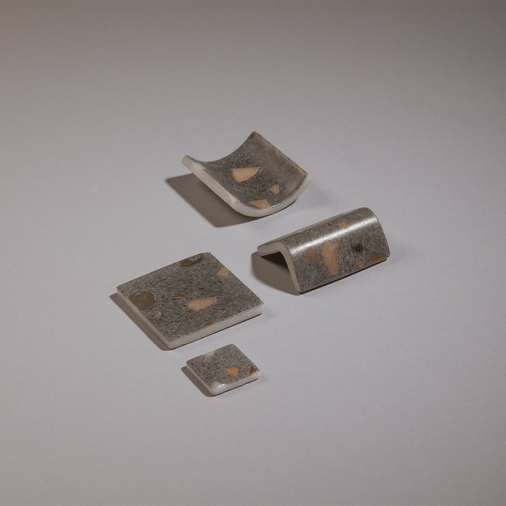 Мозаика Grey 25 серия Terrazzo