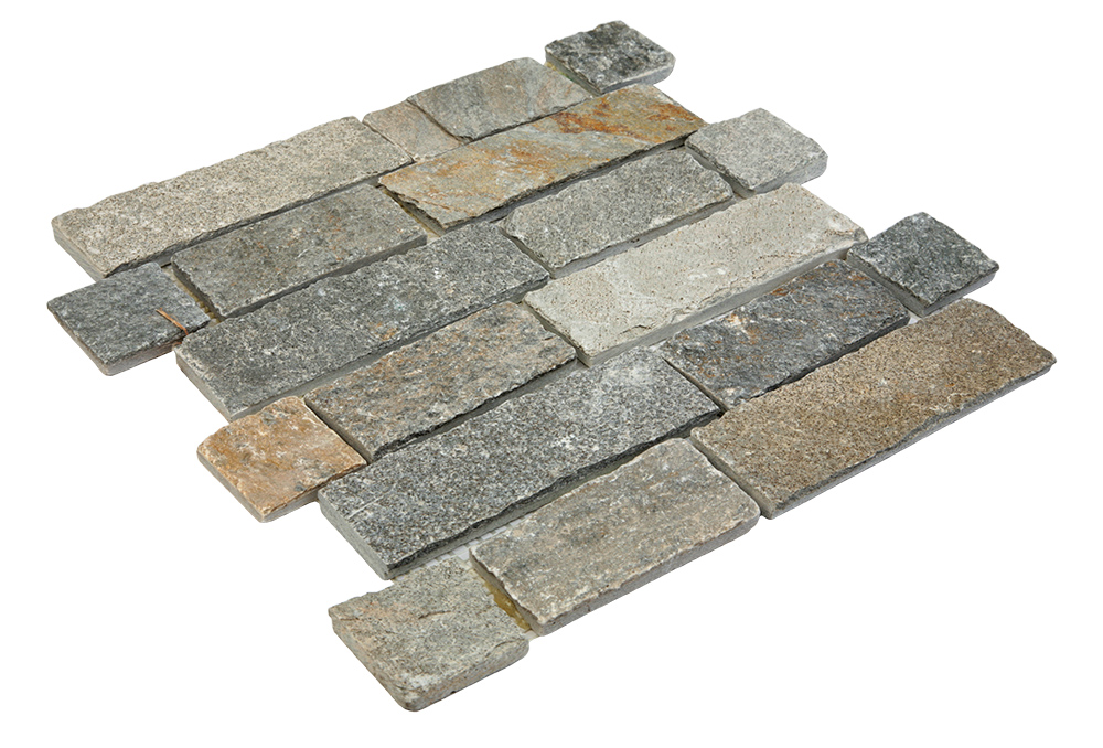 Мозаика 052245 MS0547-51015 СЛАНЕЦ тёмно-серый серия Nature