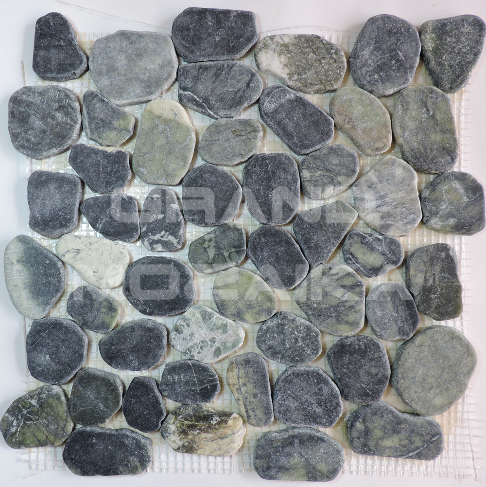 Мозаика 052366S MS9002 BC МРАМОР НЕФРИТОВЫЙ круглый серия Nature