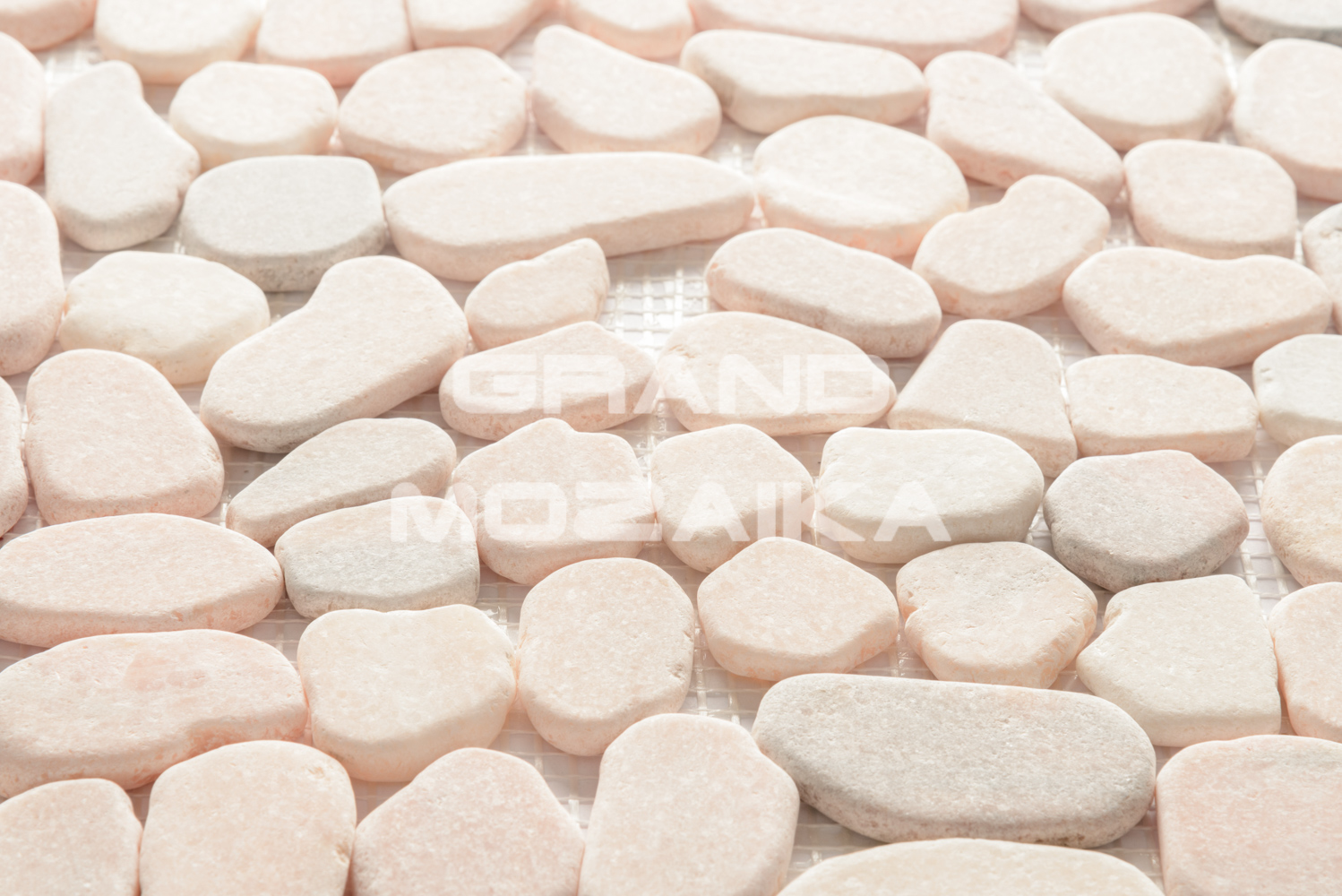 Мозаика 052370 MS7015 BC МРАМОР розовый круглый серия Nature