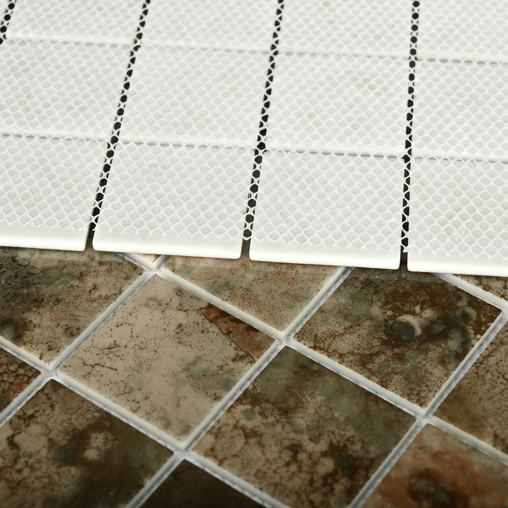 Мозаика Amuletto Leaf серия Misti Glass