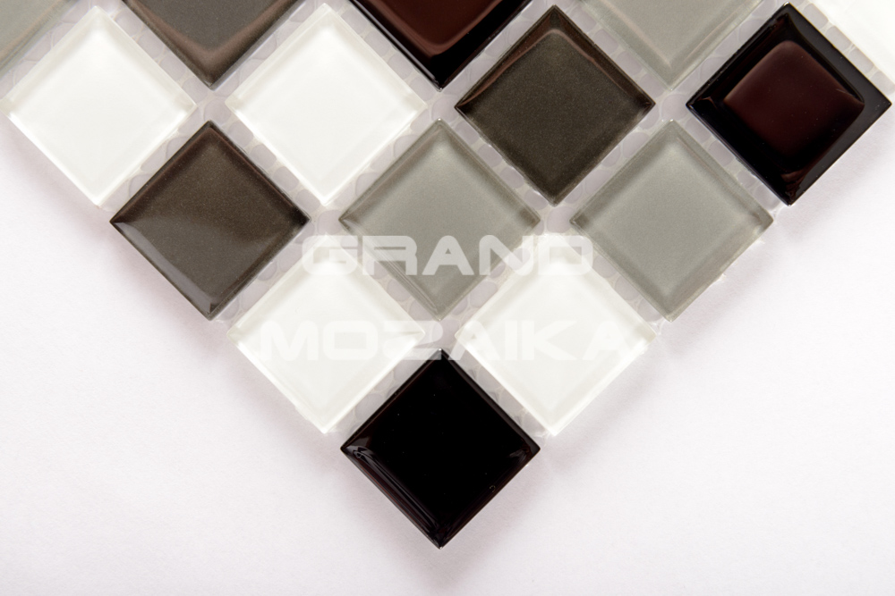 Мозаика Carbon mix серия Crystal Bona