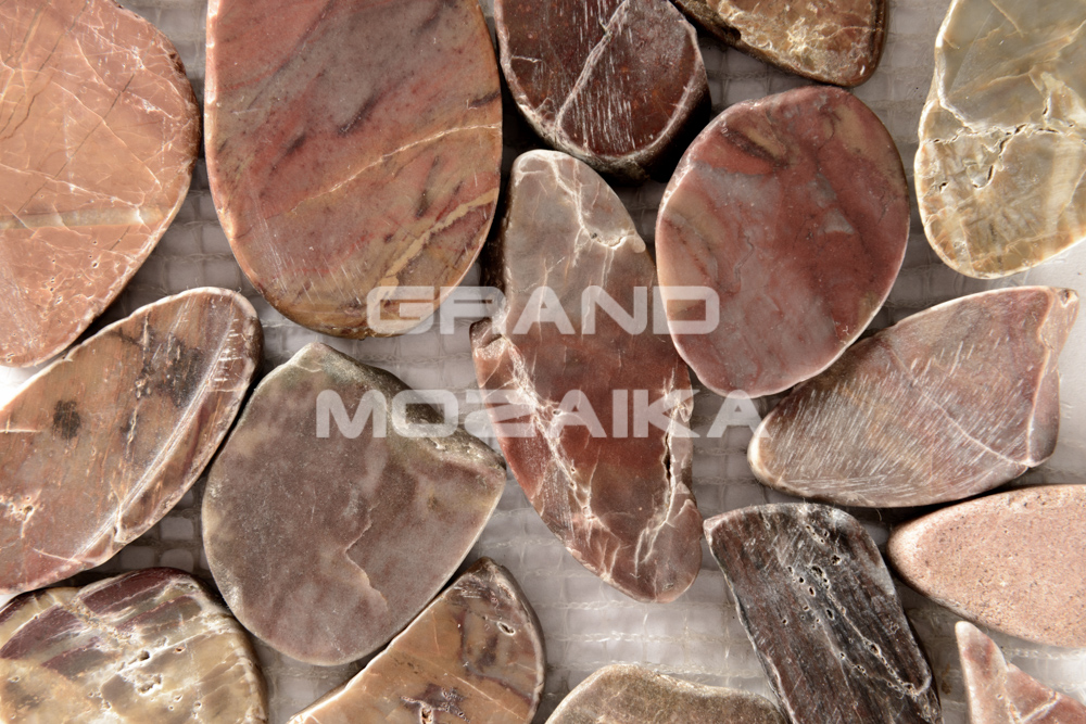 Мозаика Flat Red jack серия Sea Pebble