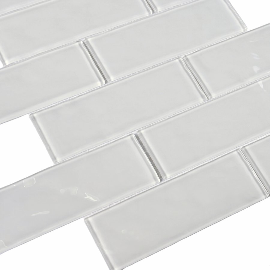 Мозаика Rumba White серия Glass