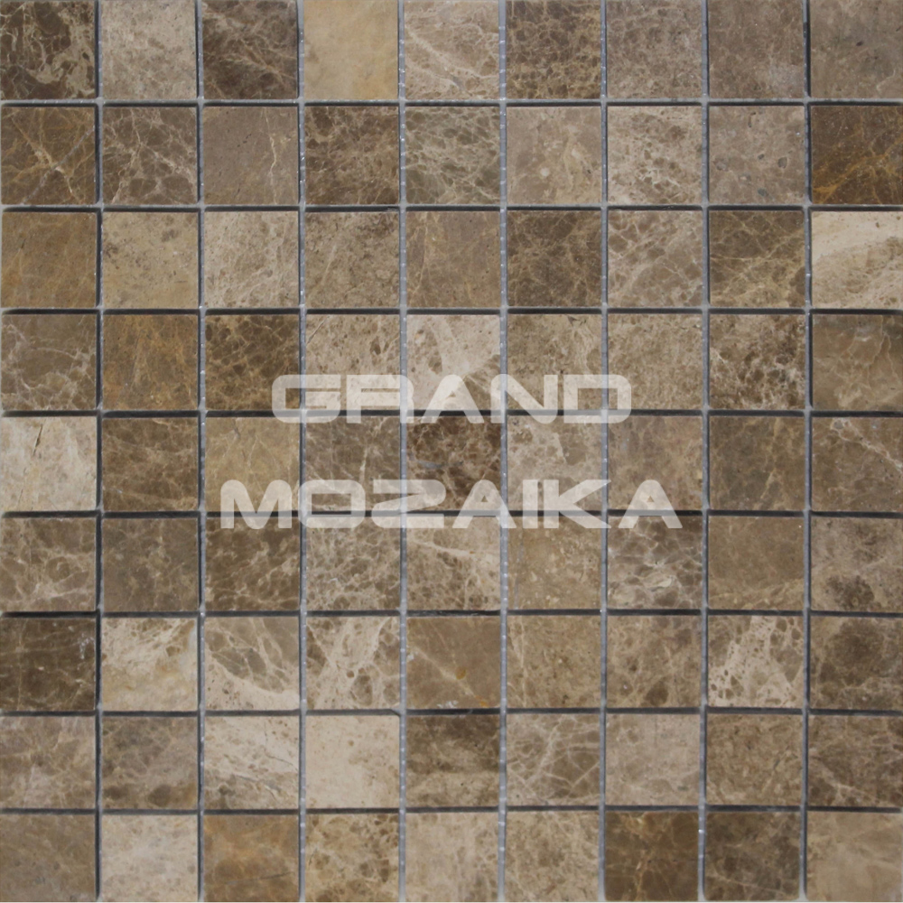 Мозаика Emperador Light Pol. 30X30x7 серия Orro Stone
