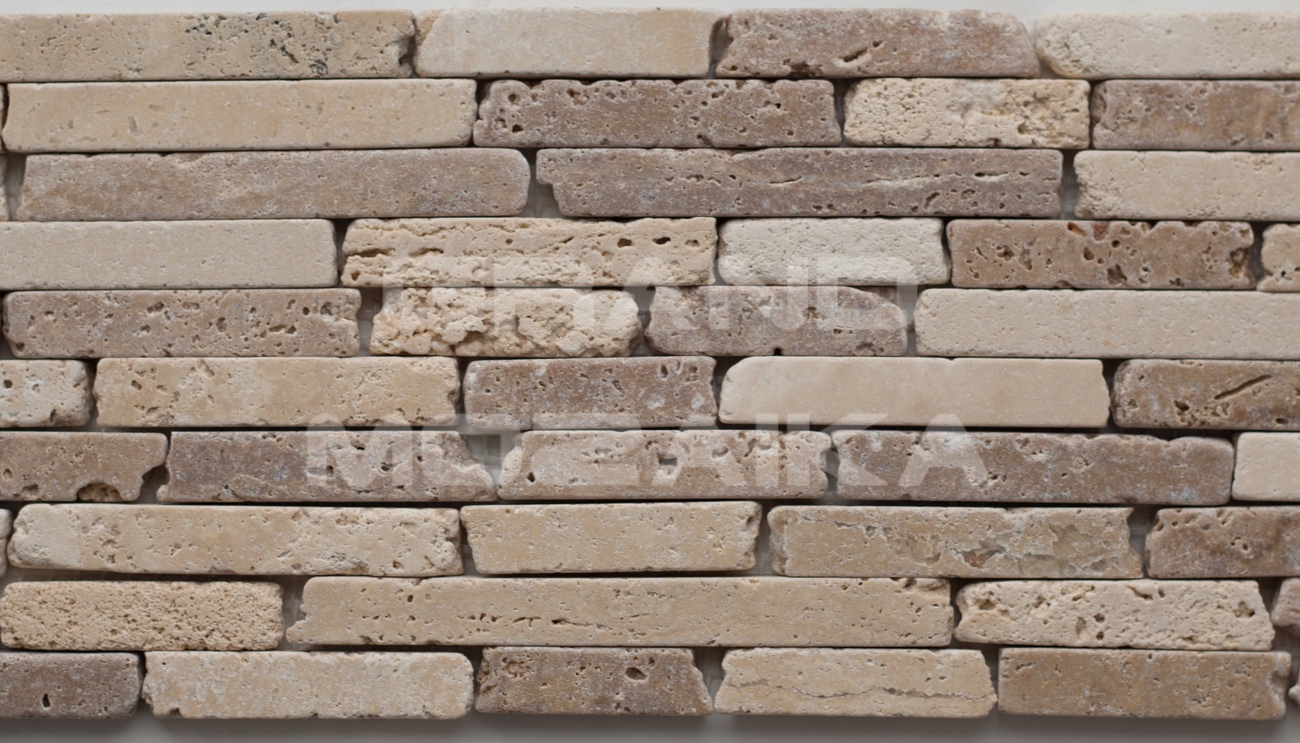 Мозаика Stick Travertine Tum серия Orro Stone