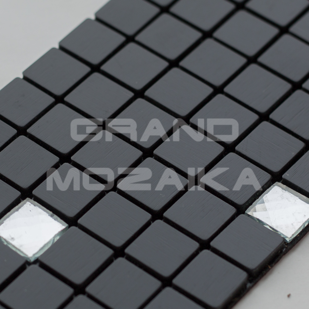 Мозаика Venera Black серия Orro Metal