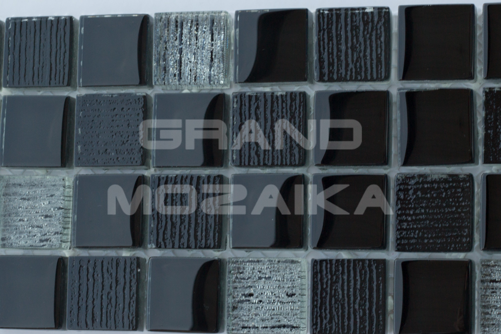 Мозаика Vesta Black серия Orro Glass