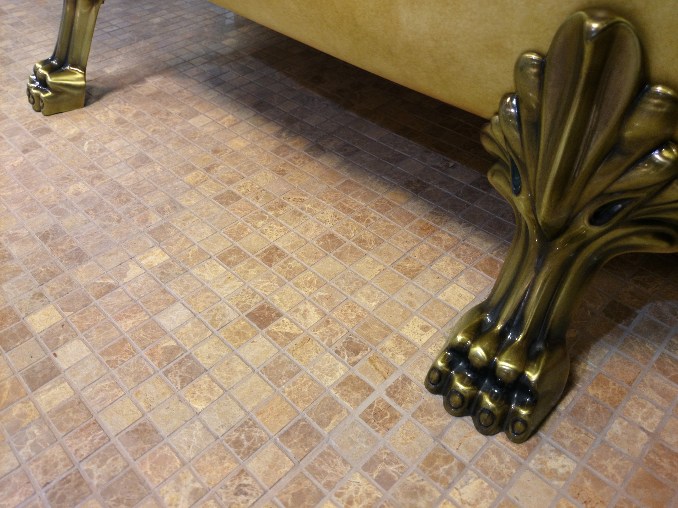 Мозаика Emperador Light POL 23x23х4 серия Pietrine Slim