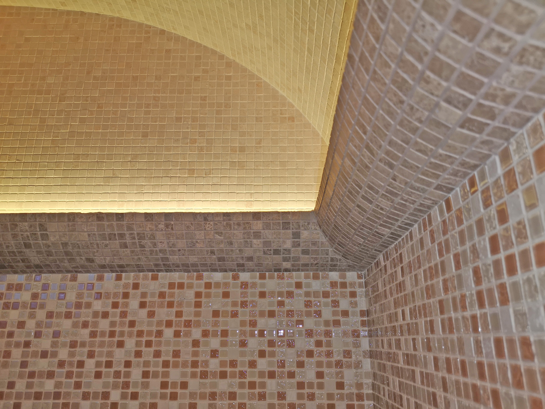 Мозаика Botticino MAT 15x15х4 серия Pietrine Slim