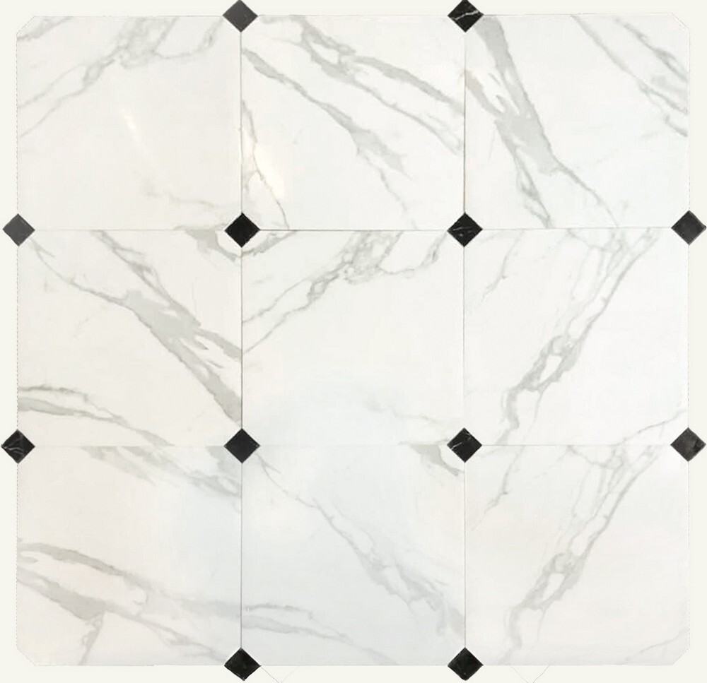 Плитка Calacatta Octagon POL серия Marble Porcelain