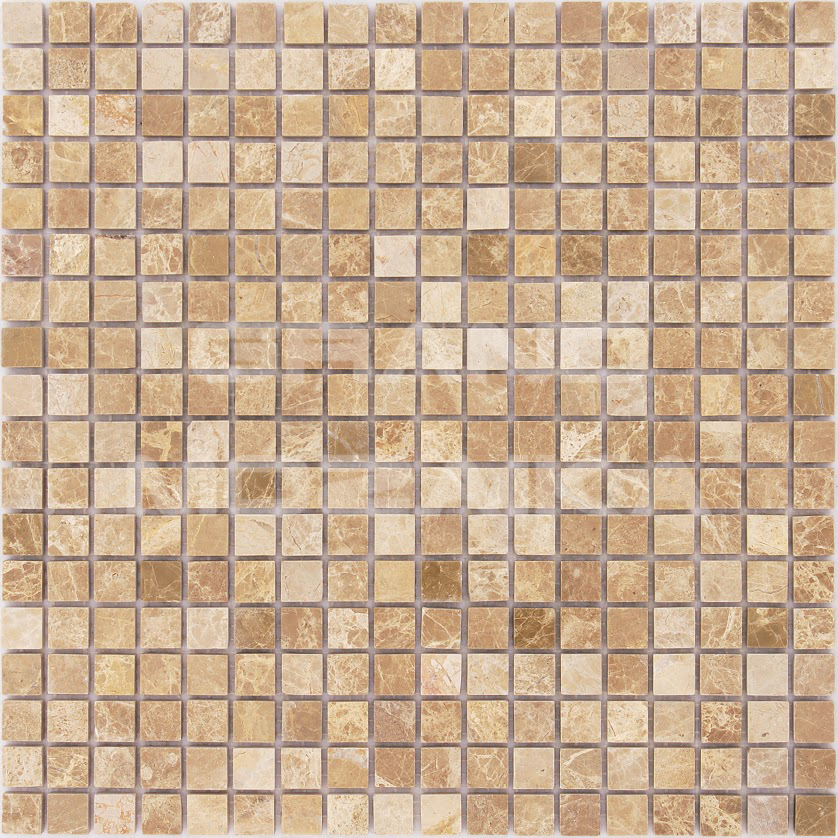Мозаика Emperador Light POL 15x15x7 нет серия Pietrine