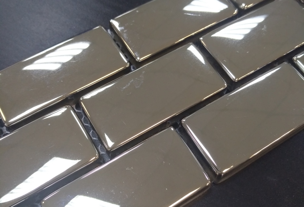 Мозаика DY01 23*48 кирп кладка серия Glass Imagine