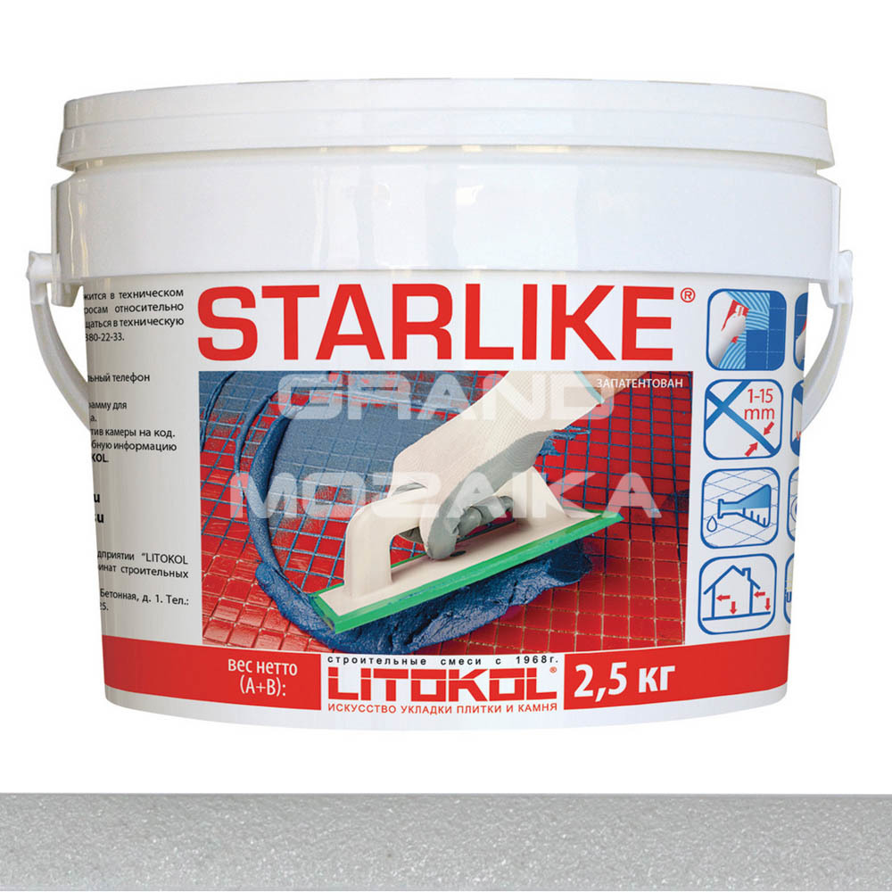 Затирка LITOCHROM S C.220 2.5 серия Starlike