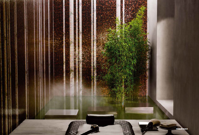 Панно Bamboo Black A серия Decorations