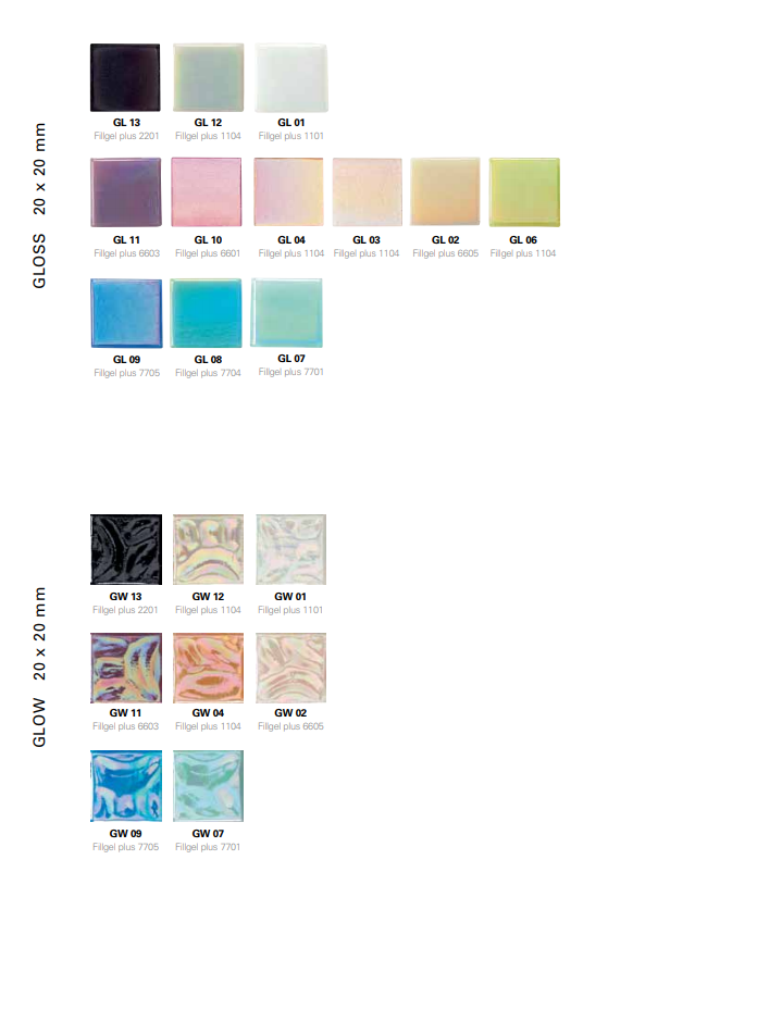 Мозаика gw-09 серия Glow